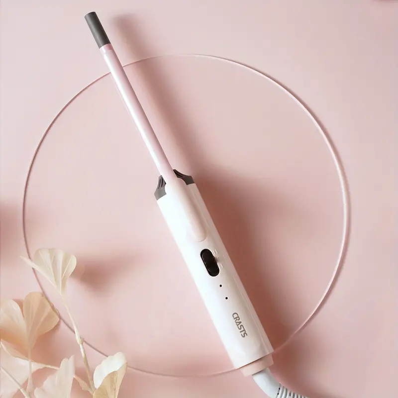 Professional Electric Curling Iron Rod for Home and Salon Use - Automatic Hair Curler with Heat Protection and Adjustable Temperature Control
