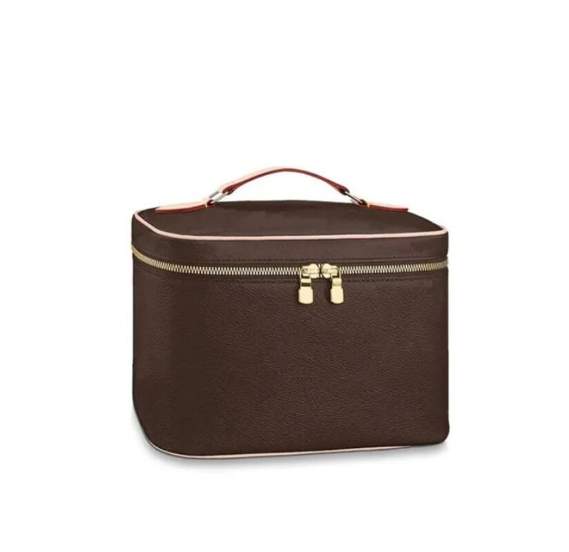 Fashion Women Shoulder Bag Zipper Letter Cosmetic Bags Handbags Top Quality Travel Makeup Bag Wallets 25cm