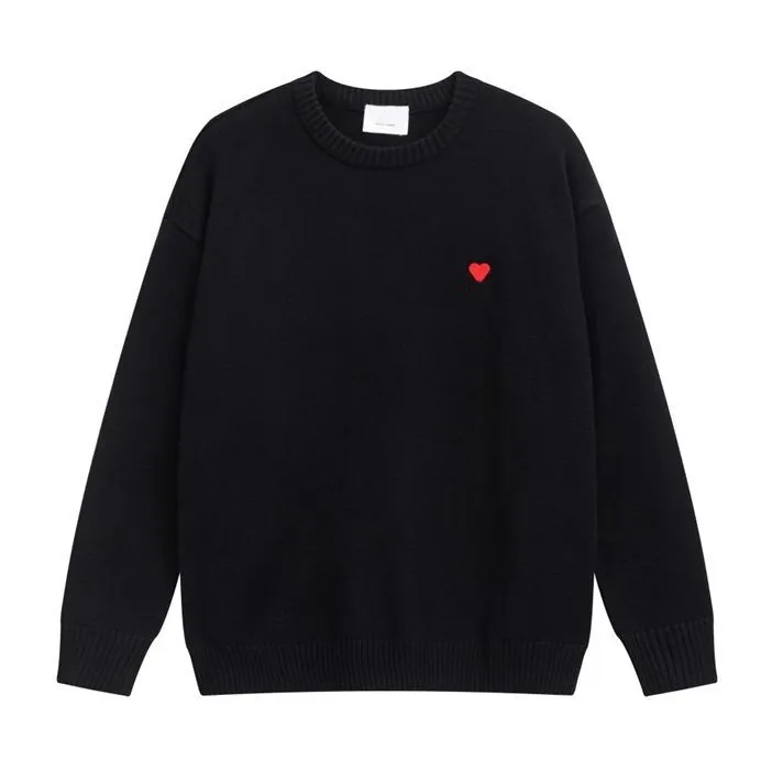 Designer sweater love&heart A woman lover cardigan knit v round neck high collar womens fashion letter white black long sleeve clothing pullover