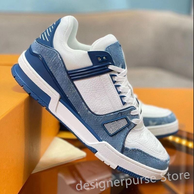 Designer Trainer Sneakers Original Leather Comfortable Durable Mens Basketball Shoes Luxury Women Casual Shoes The Top Quality Fashion Running Shoes