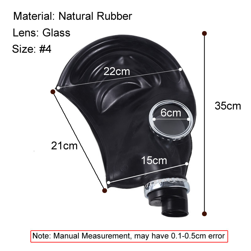 Party Masks 64 Type Multipurpose Black Gas Full Mask Respirator Painting Spray Pesticide Natural Rubber Mask Chemical Prevention Mask 230818