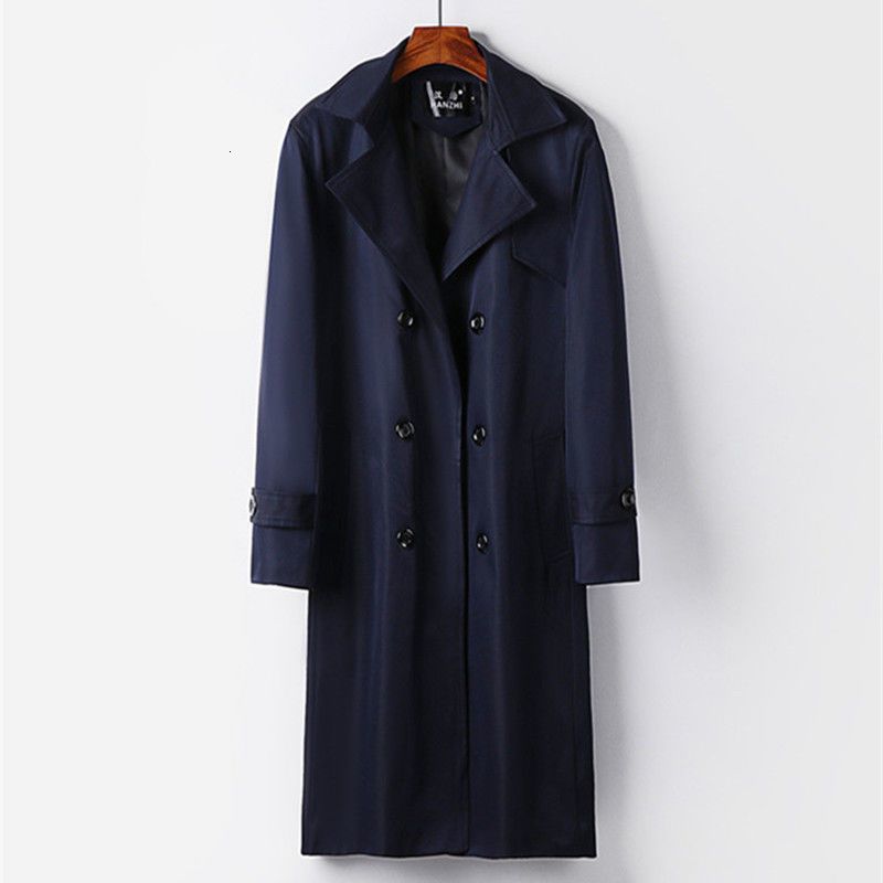 Men's Jackets 2023 Spring Casual Jacket Coat Mens Mid Length Trench Male Slim Trenchcoat Masculina Windbreaker Outwear B139 230818