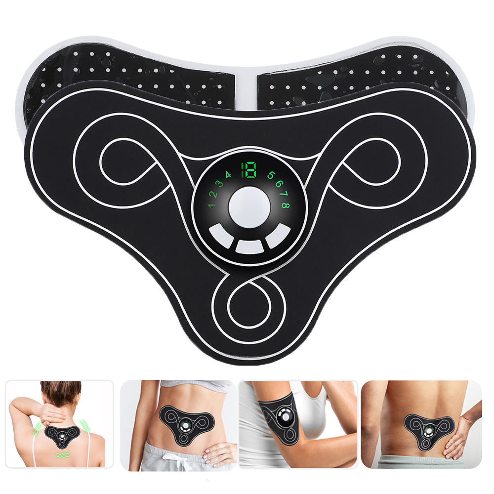 Other Massage Items Microcurrent Mini Cervical Massager EMS Pulse Muscle Eletric Stimulation Smart 8 Modes Neck Back Body Pain Relief Health Care 2308