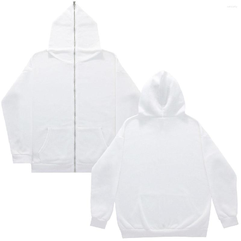 Oversized Hoddies Men Hoodies Blank Y2k Full Face Zipper Retro Hip Hop Hoodies&Sweatshirt Loose Oversized Haruk Highstreet Streetwear Coat Drop Should