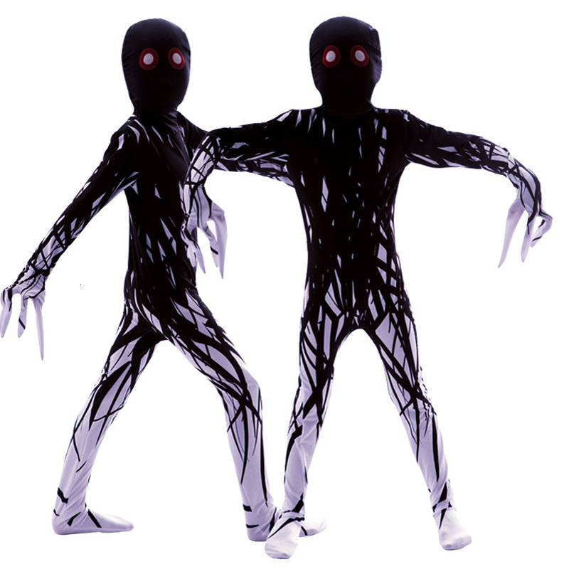 Cosplay Purim Halloween Costumes for Children Horror Zombies Boy Girl Skeleton Dress up Fantasy Clipart Jumpsuit Kids Monster Costume 230818