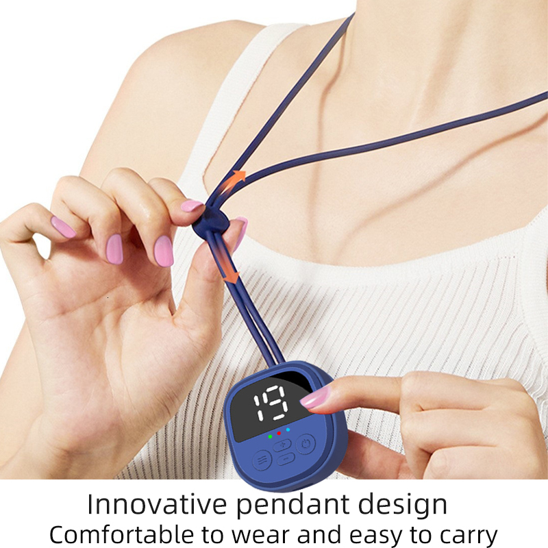 Other Massage Items Pendant Neck Massager Low Frequency 9 Levels for Neck Arm Leg Shoulder Massager Health Care Tools Portable Relaxation Device 23081