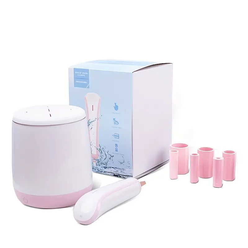 Private Label Automatic Rotation Brush Cleaning Dryer Tool Electric Makeup Brush Cleaner