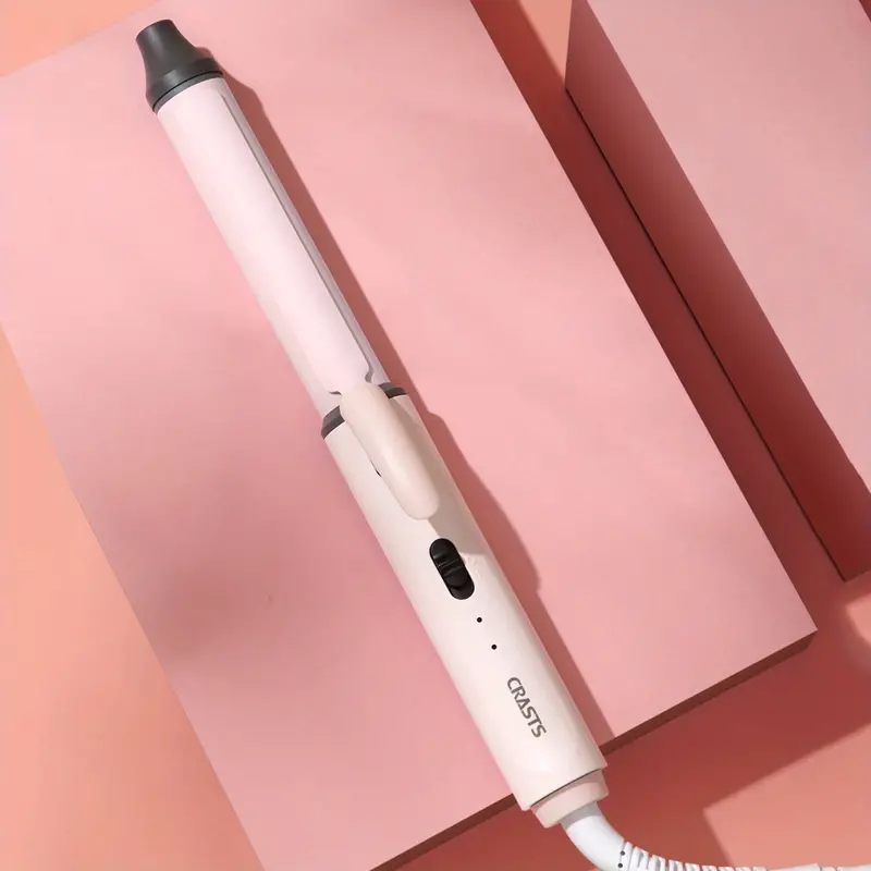 Professional Electric Curling Iron Rod for Home and Salon Use - Automatic Hair Curler with Heat Protection and Adjustable Temperature Control