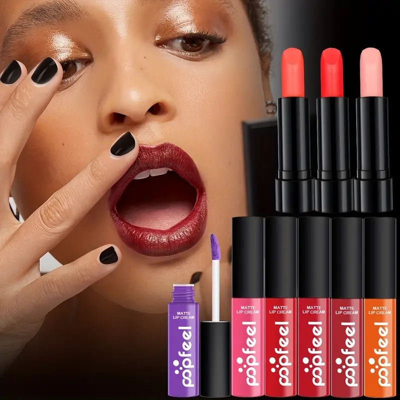 Makeup Gift Set, Face Eye Lip Hand Cosmetics With Matching Makeup Tools , Full Range Makeup Kits With Cosmetics Bag