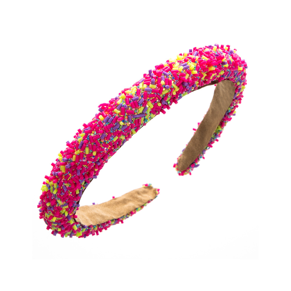 Fashion Sponge Head Hoop Hair Band For Washing Face Headband FG1332