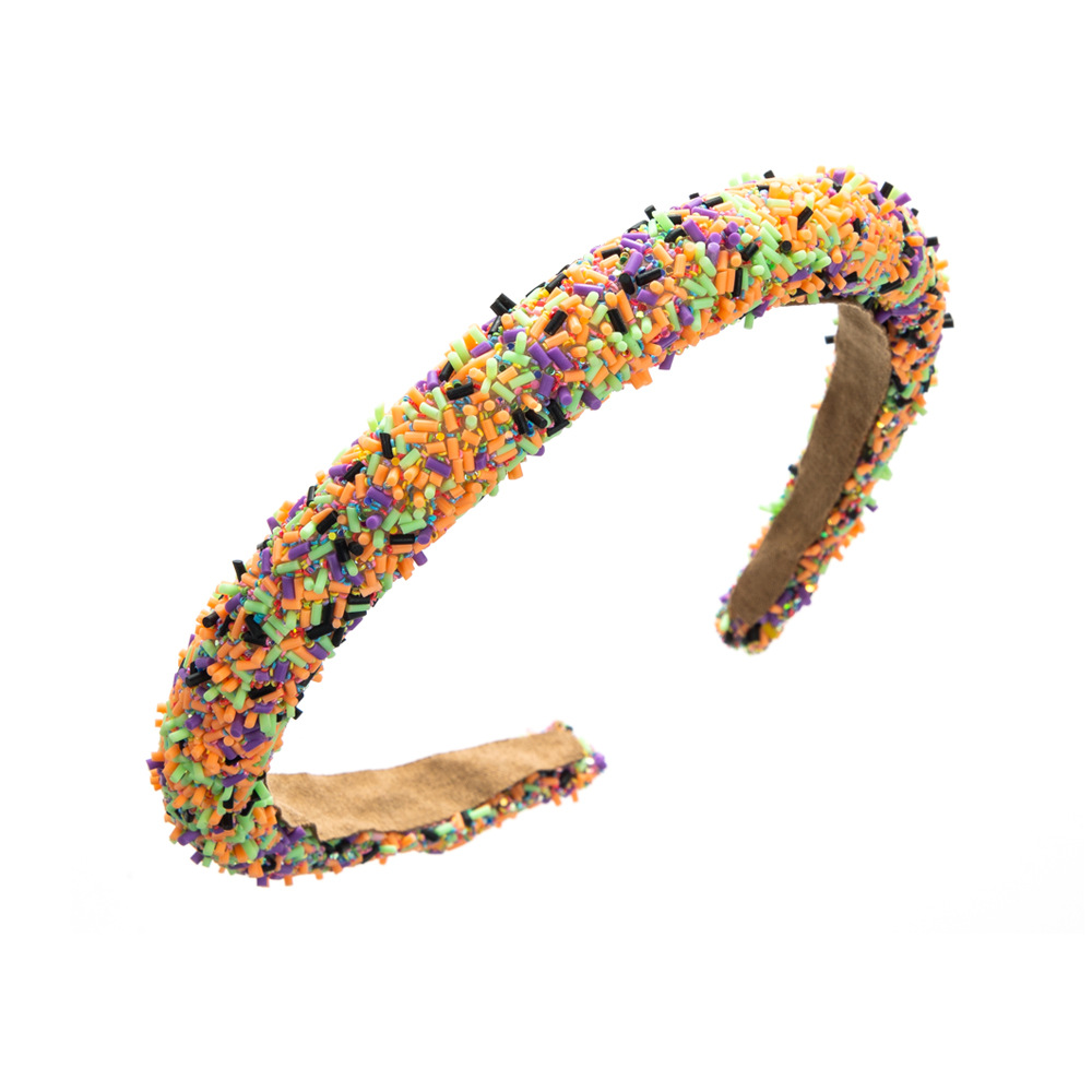 Fashion Sponge Head Hoop Hair Band For Washing Face Headband FG1332