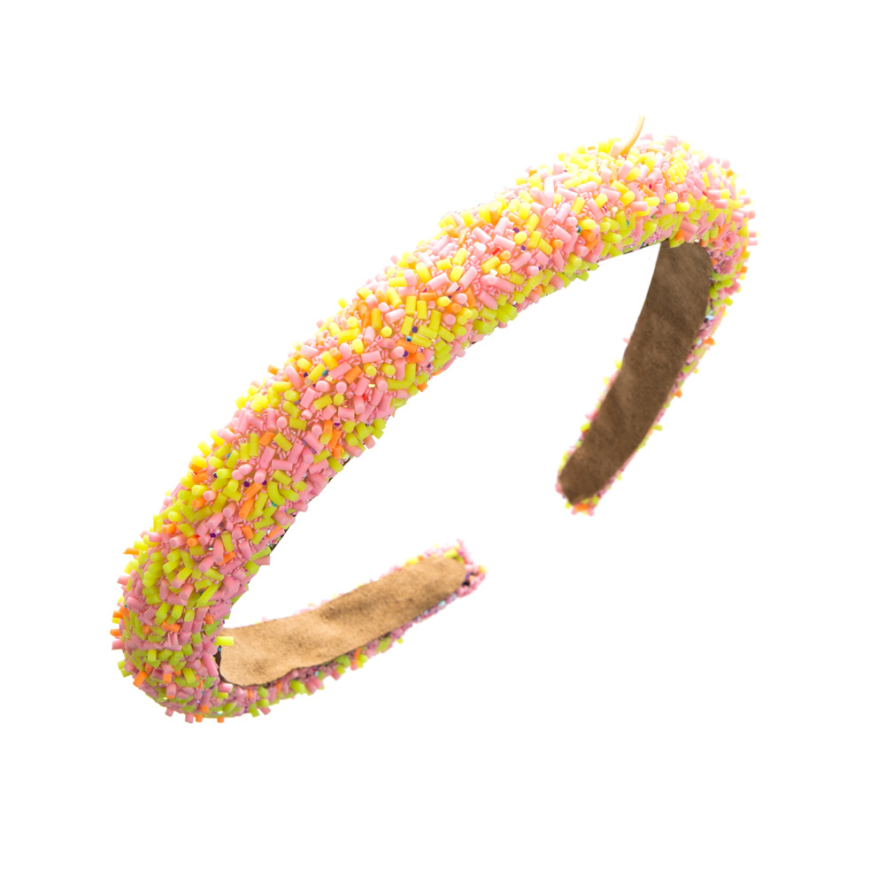 Fashion Sponge Head Hoop Hair Band For Washing Face Headband FG1332