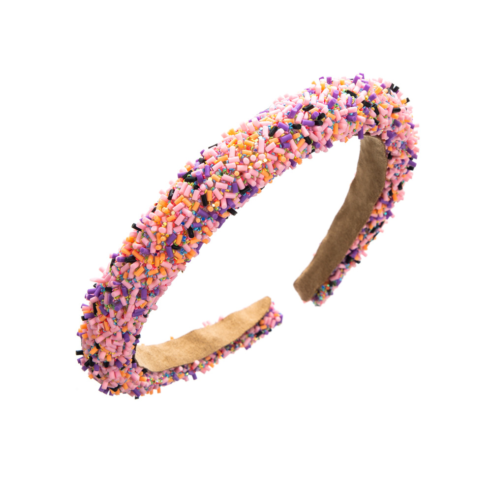 Fashion Sponge Head Hoop Hair Band For Washing Face Headband FG1332
