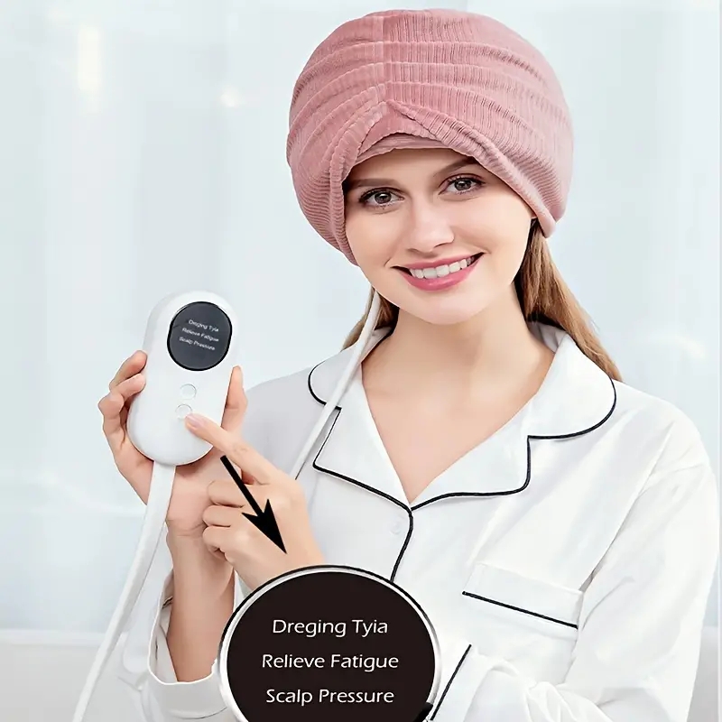 Cordless Scalp Massager - Electric Head Massager With Air Bag Massage, Hand-held Portable Head Scratch Massager For Hair Care, Deep Cleaning And Press