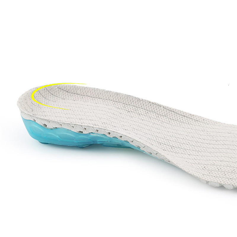 Shoe Parts Accessories FOOTOUR Silicone Gel Orthopedic Insoles Shock Absorbant Pads Foot Care for Plantar Fasciitis Pain Relieve Running Sport 230812