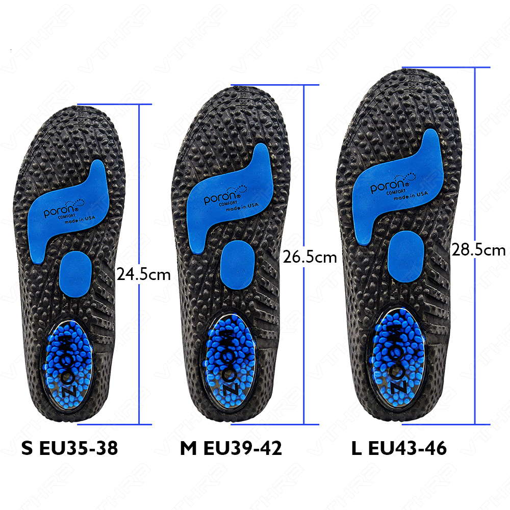 Shoe Parts Accessories Shock Absorption EVA Upgrade Sport Silicone Insoles for Breathable Arch Support Orthopedic Running Shoes Inserts Men Women Sole