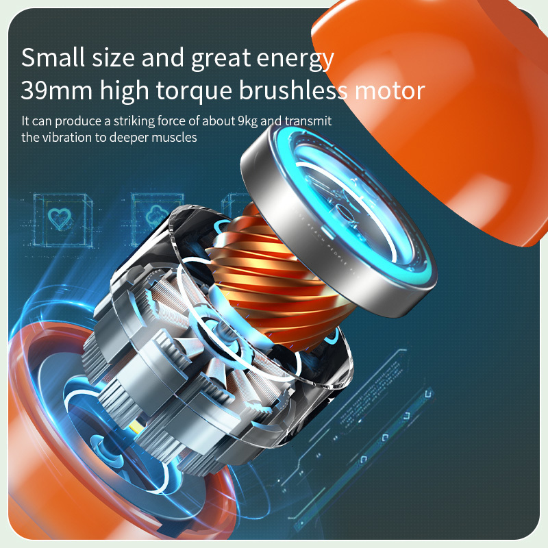 Full Body Massager LCD Display Massage Gun Portable Electric Massager For Body Neck Shoulder Leg Deep Tissue Muscle Sport Relaxation Pain Relief 23082
