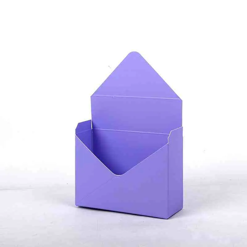 Envelope Fold Flower Box Mini Envelope Type Flower Box Party Wedding Engagement Decoration Valentines Day Flower Box BM26ZZ