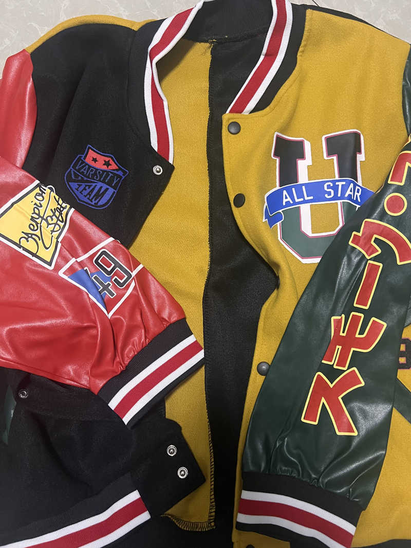 Men's Jackets Spring Autumn Hip Hop Baseball Jacket Men Women Embroidery Jacket Letter Streetwear Jacket Fashion Vintage Windbreaker Couples J230