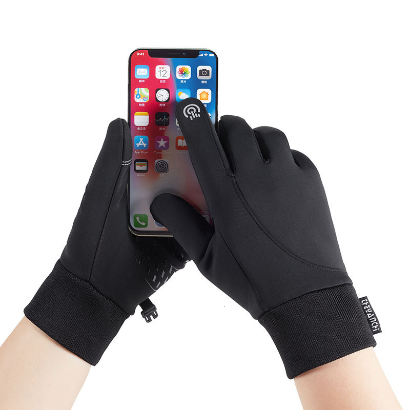 Sports Gloves Winter Ski Men Cycling Bike Women Thermal Fleece Cold Wind Waterproof Touch Screen Bicycle Warm Running Skiing Mitten 230821