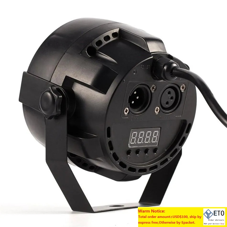 15W RGBW 12 LED par light DMX512 Sound control colorful LED stage light for music concert bar KTV disco effect lightingZZ