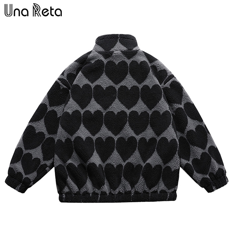 Men's Jackets Una Reta M-XXL Winter Men Coat Casual Lamb Wool Parka Coat Streetwear Loose Men Clothing Grain Fleece Men's Jacket Coat 230821