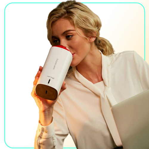 NEW HATTIECS Portable Electric Kettle 500ml Household Travel Water Boiler 304 Stainless Steel Insulable Boiling Water Kettle