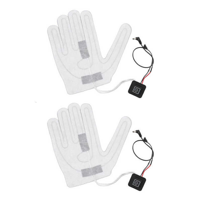 Sports Gloves Heating 2 PCS Electric Sheet 3 Gears Adjustable Film Replacement DC Heater Pads for 230821
