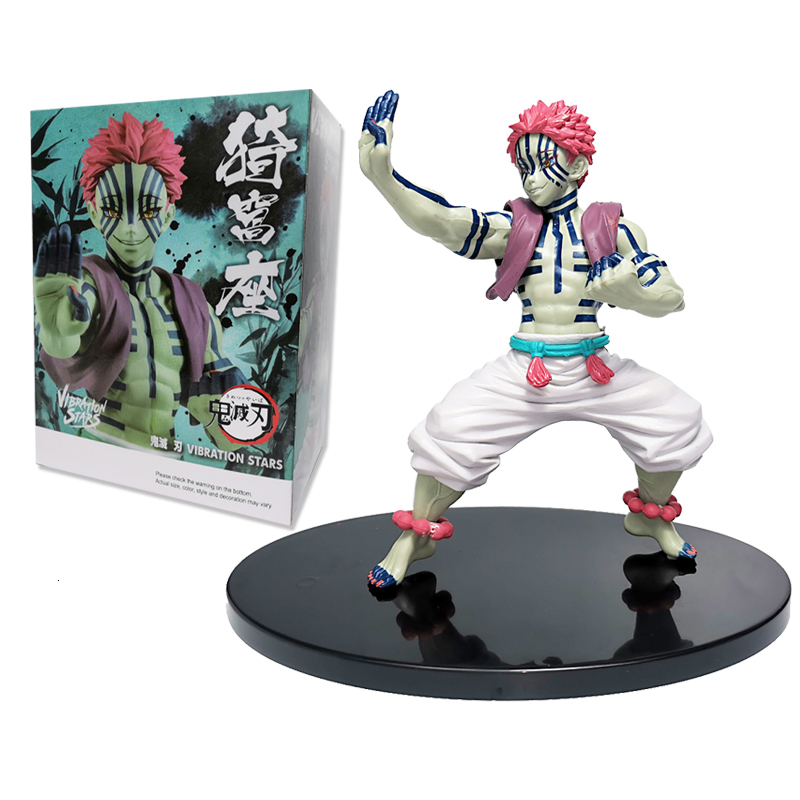 Toy Figures Figurine Demon Slayer Figure Kamado Tanjirou Action Figura Anime Agatsuma Zenitsu Nezuko Warrior No Yaiba Kimetsu PVC Model Toys 230821