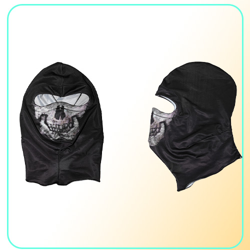 New Black Mask Ghost Simon Riley Skull Balaclava Ski Hood Cycling Skateboard Warmer Full Face