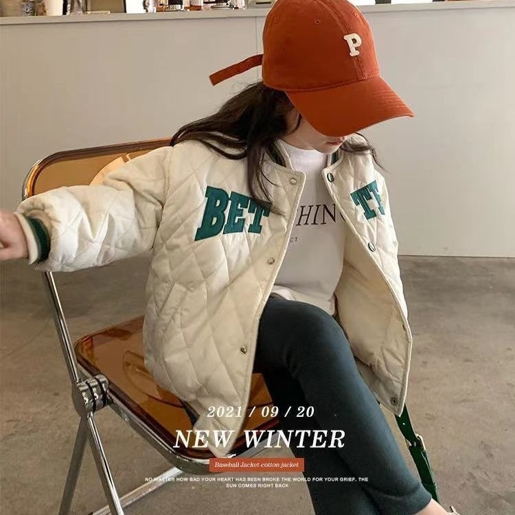 Jackets Boy Children's Winter Jacket Baseball Suit Bomber Tiny Cottons Kids Clothes For Teen Girls Coats And Jackets Snow Wear 230817