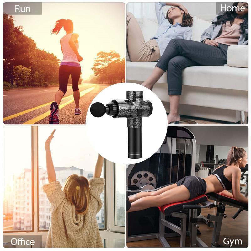 Full Body Massager Massage Gun Fascia Gun Sport Muscle Massager Body Relaxation Pain Relief Slimming Shaping Massager With LCD Display 230821