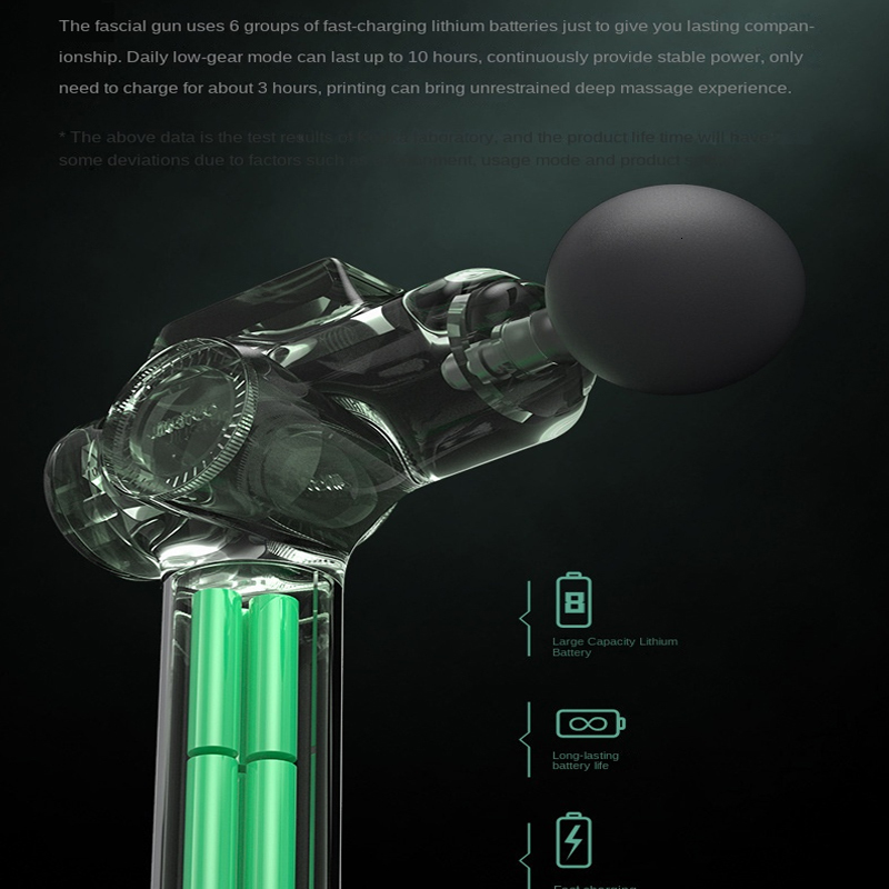 Full Body Massager Black Neuk Massage Gun Massage Gun Fascia Silvery Neck and Back Massager Masajeador Professional Muscle Massager Tools Fitness 2308