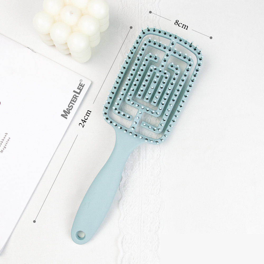 Wide Teeth Air Combs Brushes Women Scalp Massage Comb Hair Brush Hollowing Out Home Salon DIY Hairdressing Massge Tool 2462