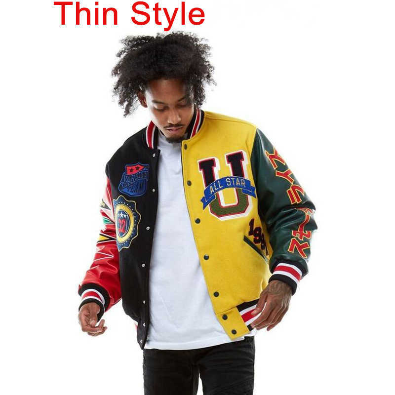 Men's Jackets Spring Autumn Hip Hop Baseball Jacket Men Women Embroidery Jacket Letter Streetwear Jacket Fashion Vintage Windbreaker Couples J230