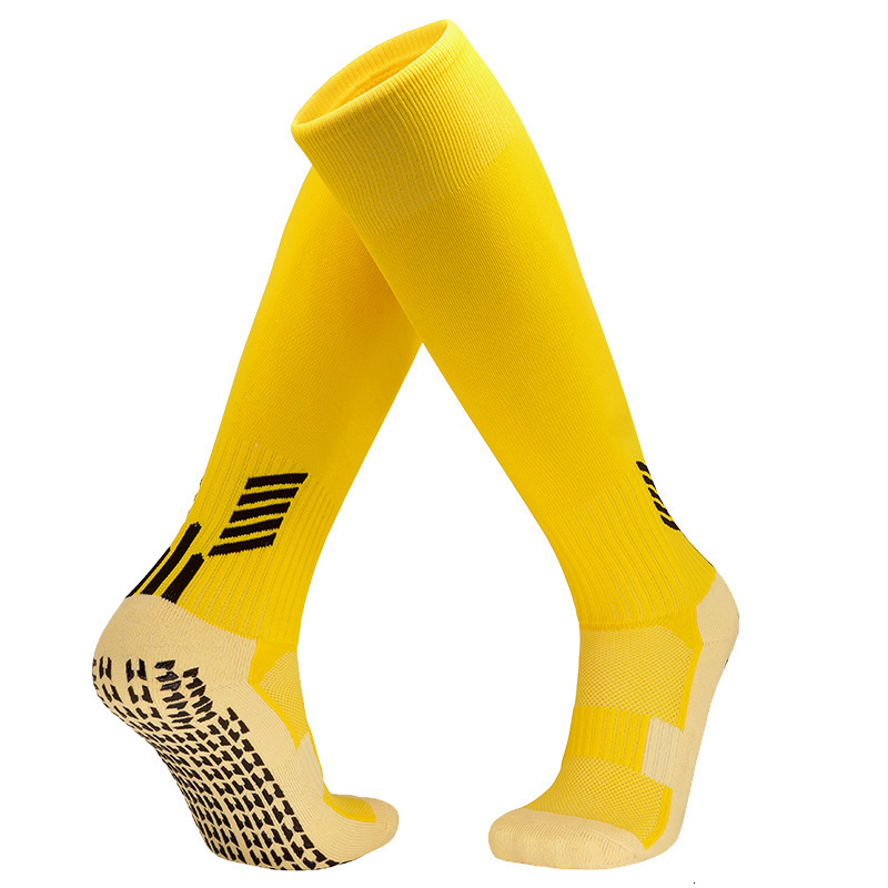 Sports Socks Professional Anti-Slip Soccer Knee High Socks Adult Kids Rubber Block Towel Bottom Long Football Hockey Sports Grip Socks Unisex 230821