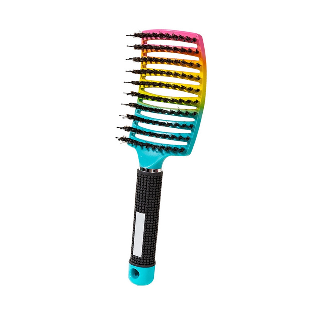 Hair Brush Scalp Massage Comb Hairbrush Bristle&Nylon Women Wet Curly Detangle Hair Brush for Salon Hairdressing Styling Tools 2464