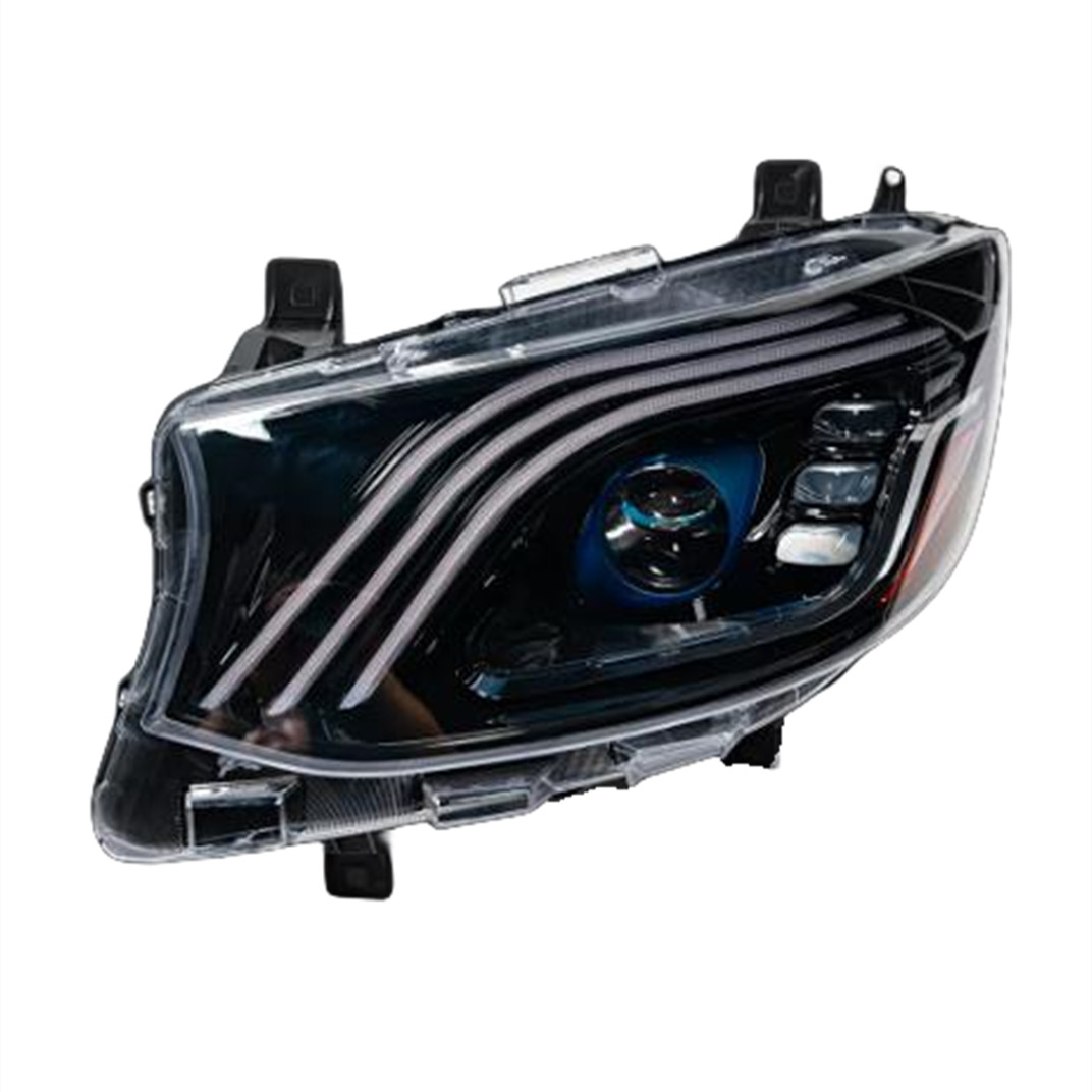 For Benz Sprinter 20 18-2023 Headlights Maybach Style Head Lamp Daytime Running Lights Turn Signal Accessory