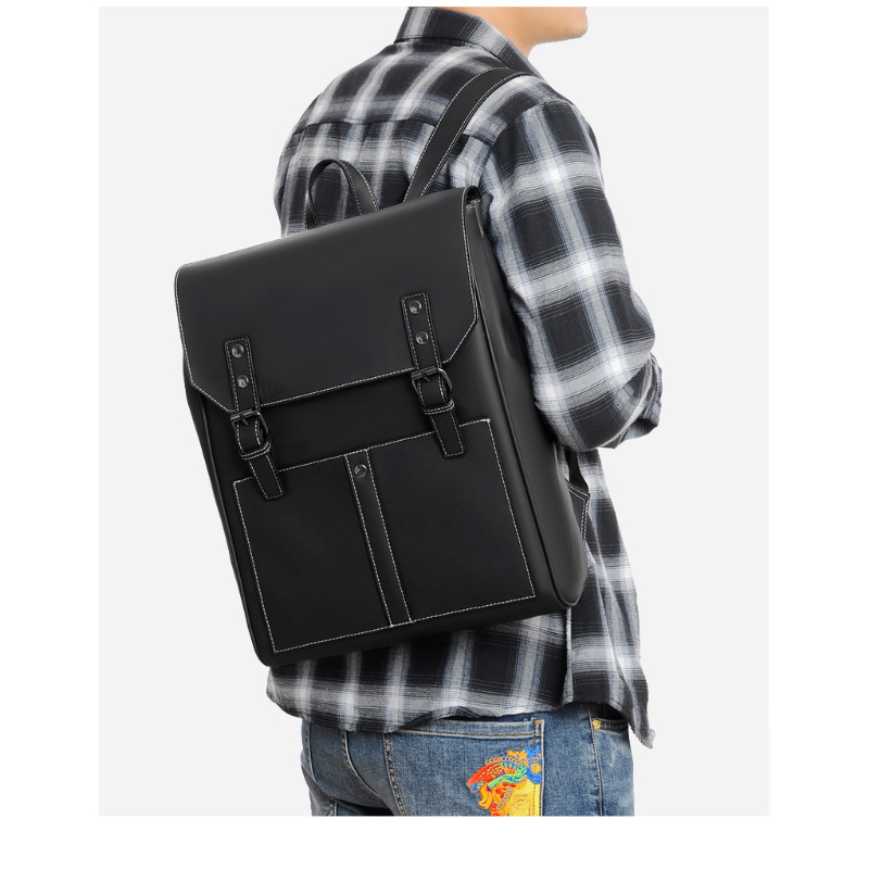 Free Shipping Designer Bag School Bags Plush Backpacks Retro Soft Leather Backpack Large Capacity Travel Leisure Fashion Laptop Bag Portable Commuting