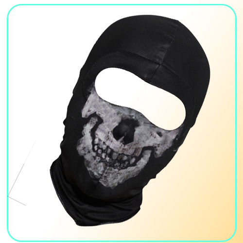 New Black Mask Ghost Simon Riley Skull Balaclava Ski Hood Cycling Skateboard Warmer Full Face