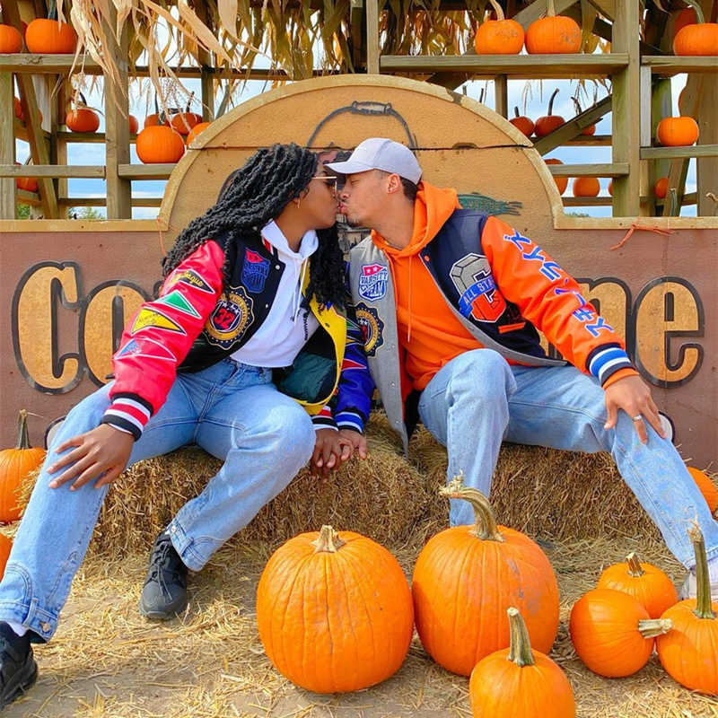 Men's Jackets Spring Autumn Hip Hop Baseball Jacket Men Women Embroidery Jacket Letter Streetwear Jacket Fashion Vintage Windbreaker Couples J230