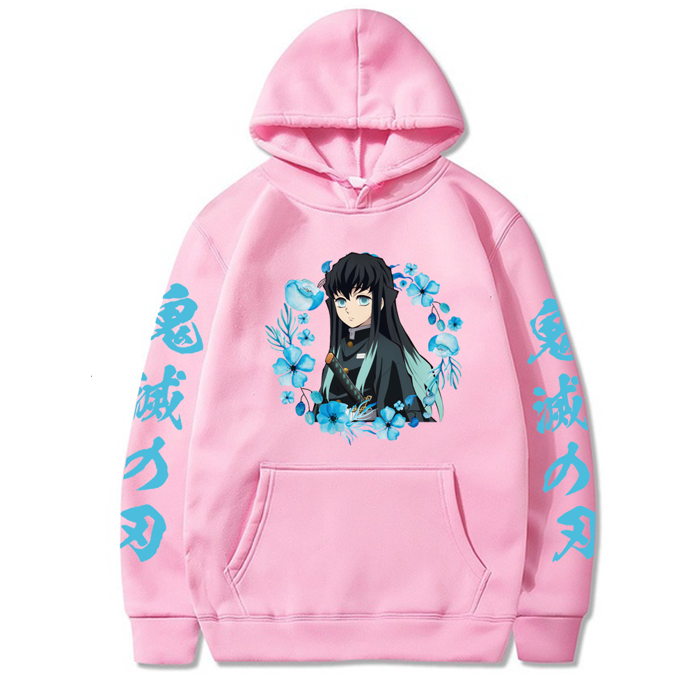 Men's Hoodies Sweatshirts Mens Hoodie Anime Demon Slayer Muichiro Tokito Hoodie Spring and Autumn Sports Casual Fashion Pullover 230818