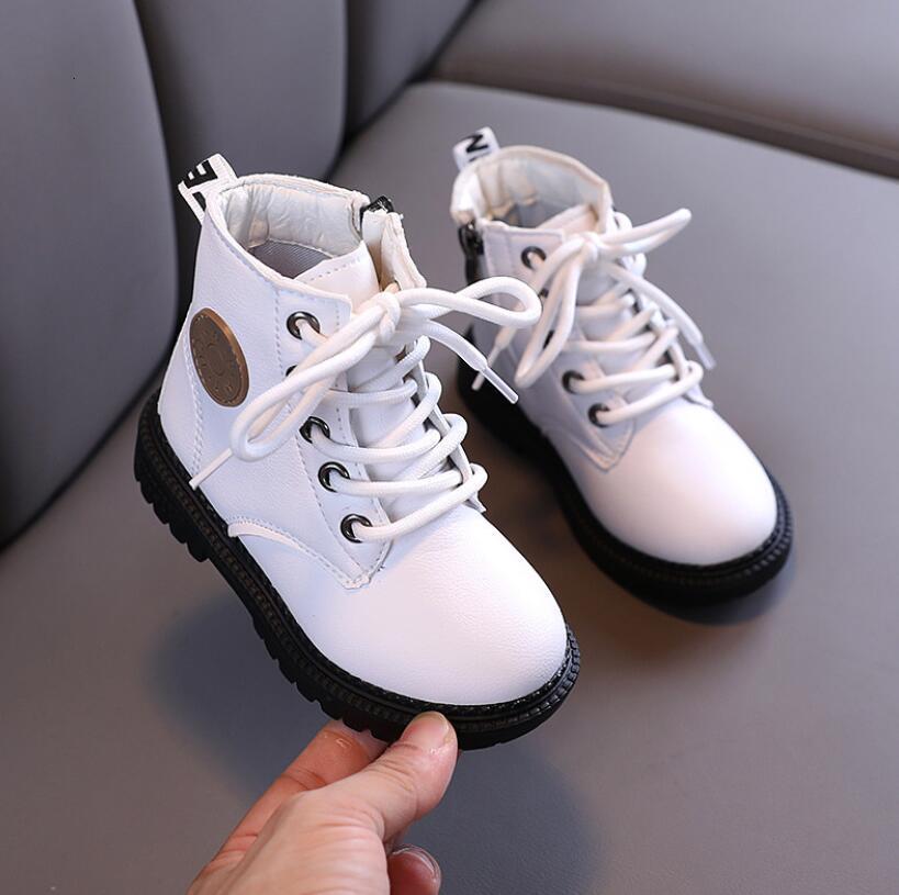 Boots Kids Boots Boys Shoes Autumn Winter Leather Children Boots Fashion Toddler Girls Boots Warm Winter Boots Kids Snow Shoes 230818