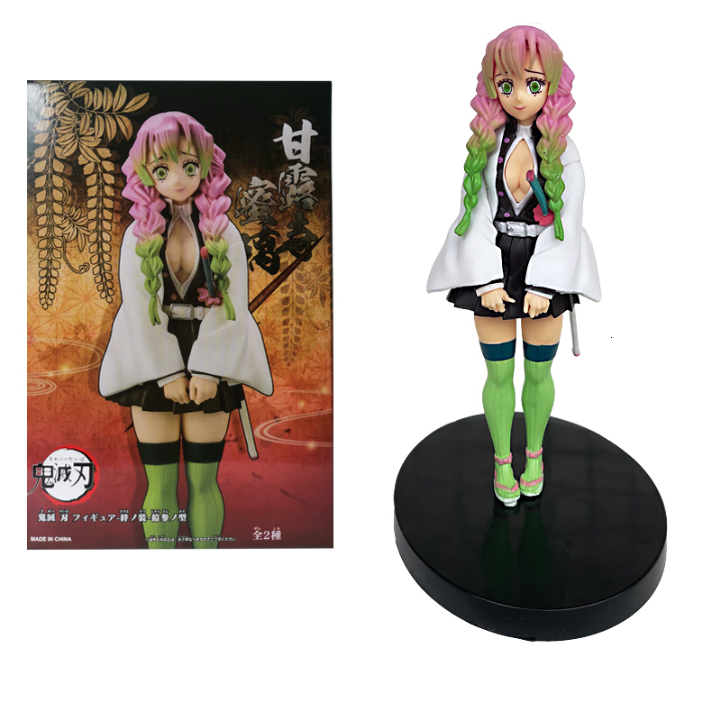 Toy Figures Figurine Demon Slayer Figure Kamado Tanjirou Action Figura Anime Agatsuma Zenitsu Nezuko Warrior No Yaiba Kimetsu PVC Model Toys 230821