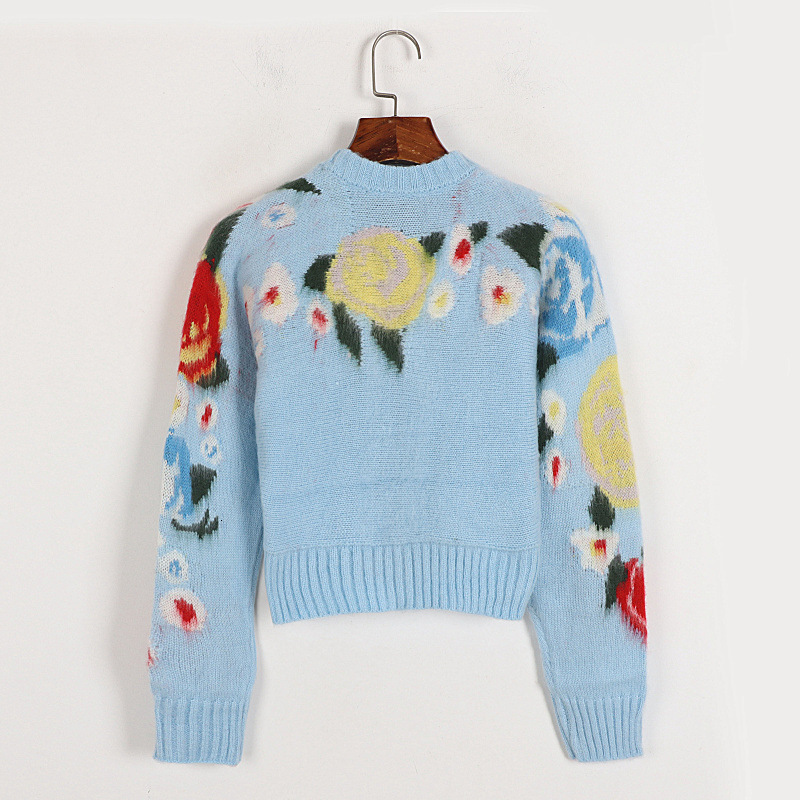 Womens Knits Tees Women Sweaters Cardigan Bright Color Autumn Winter Long Sleeve for Outwear Knitted tops 230818