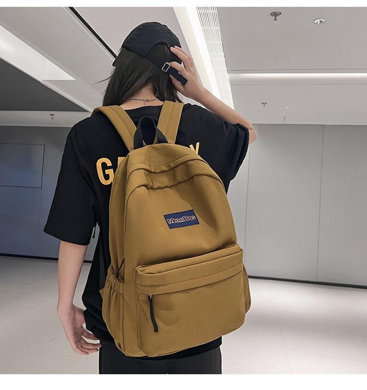 School Bags 2023 Backpack Women Student Laptop Cute Bag Trendy Female Waterproof College Lady Travel Nylon Book 230821