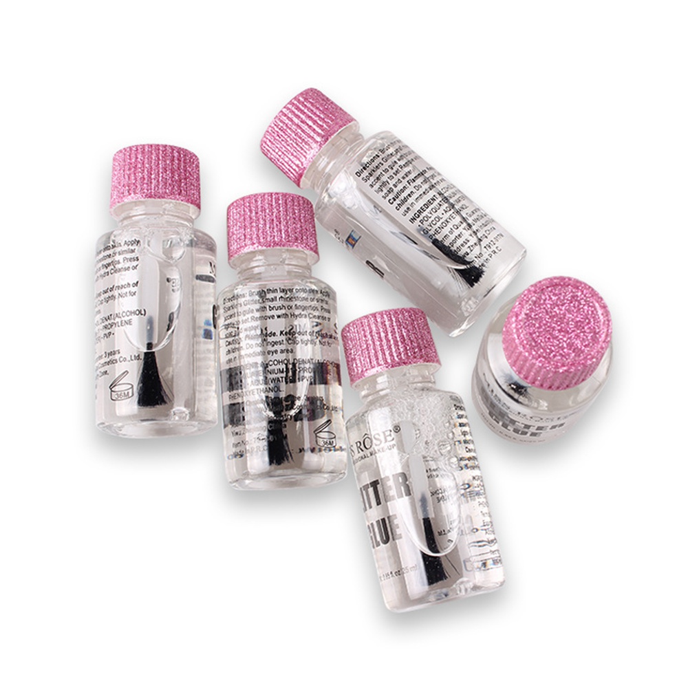 MISS ROSE Glitter Powder Makeup Base Glue For Sequin Sticky Face Eyeshadow Body Glitter Sequin Enhance Adhesion Maquillaje 2457