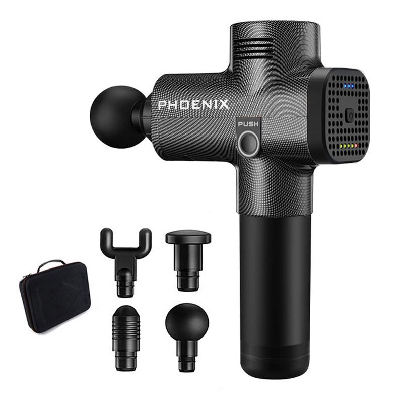 Full Body Massager Phoenix A2 Massage Gun Muscle Relaxation Deep Tissue Massager Dynamic Vibrator Shaping Pain Relief Back Foot Massager 230821