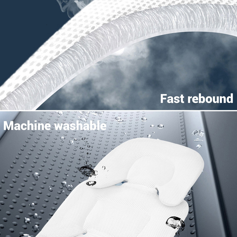 Stroller Parts Accessories Baby Stroller Cushion Infant Car Seat Insert Stroller Pad Four Seasons General Thermal Mattress Mesh Breathable 2 Side Avai