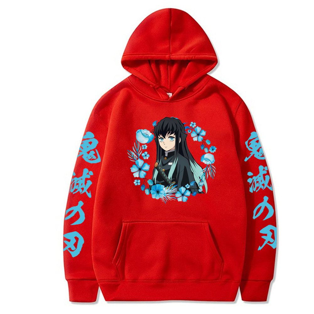 Men's Hoodies Sweatshirts Mens Hoodie Anime Demon Slayer Muichiro Tokito Hoodie Spring and Autumn Sports Casual Fashion Pullover 230818
